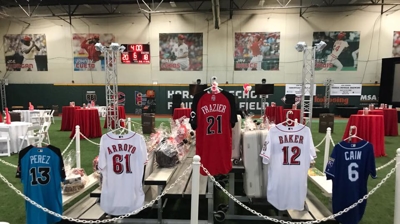 2018 Brews & Baseball Silent Auction Photo